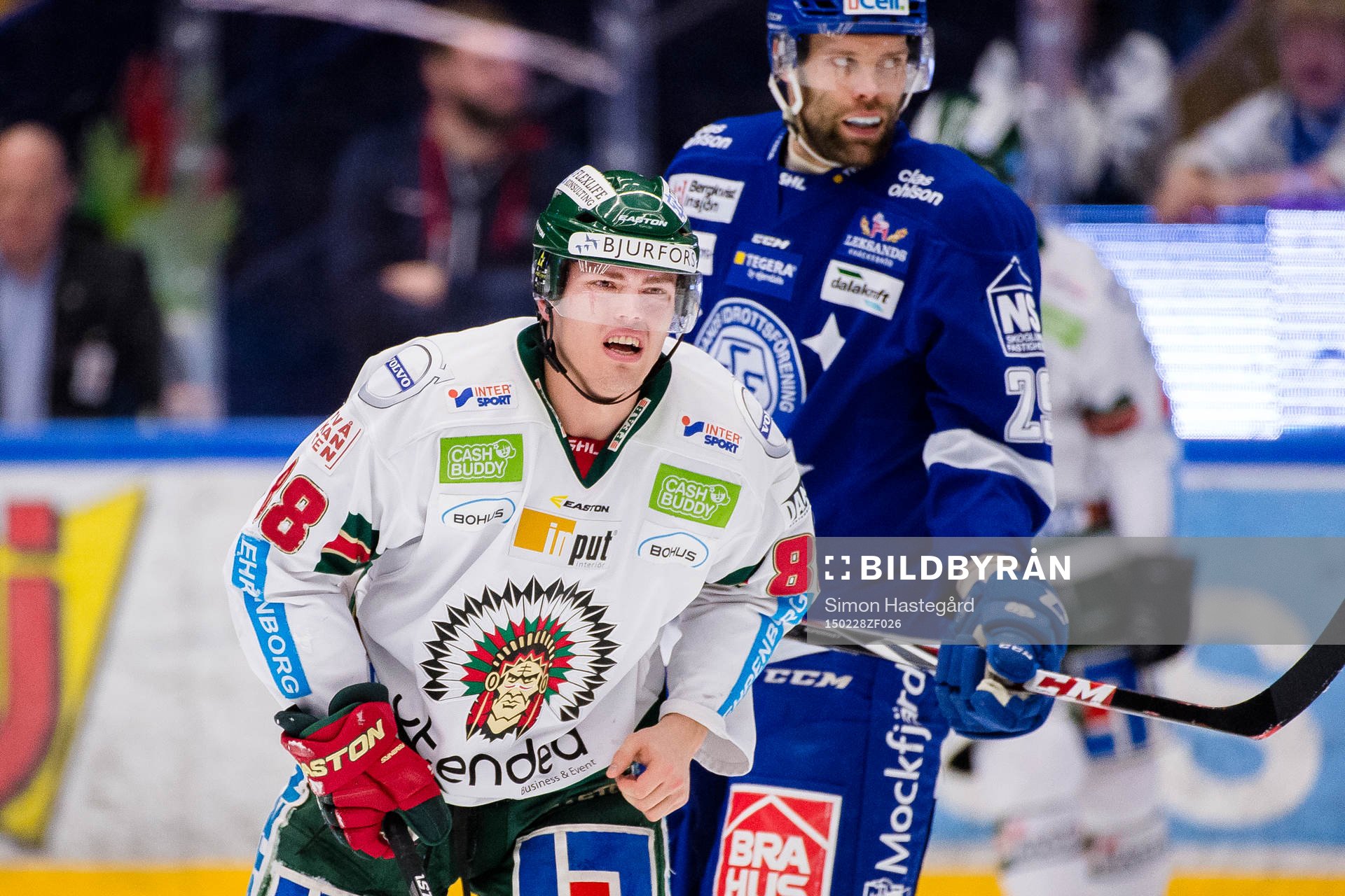 Frölundas Andreas Johnson har ont
