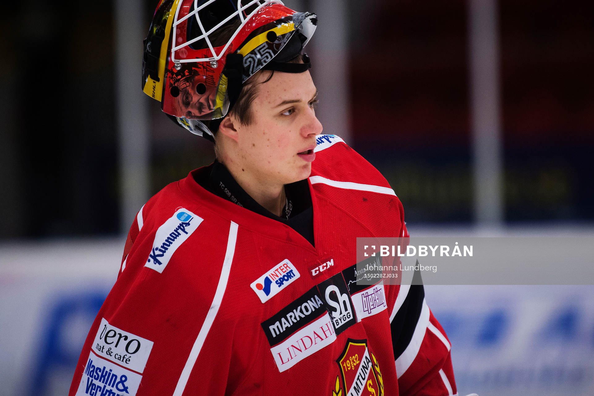 Almtunas målvakt Jonas Johansson