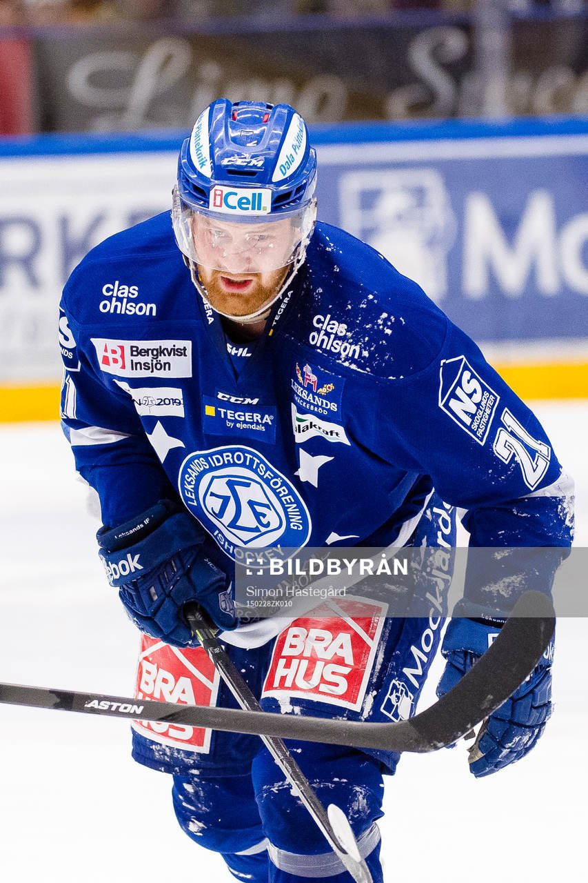 Leksands Mattias Ritola deppar