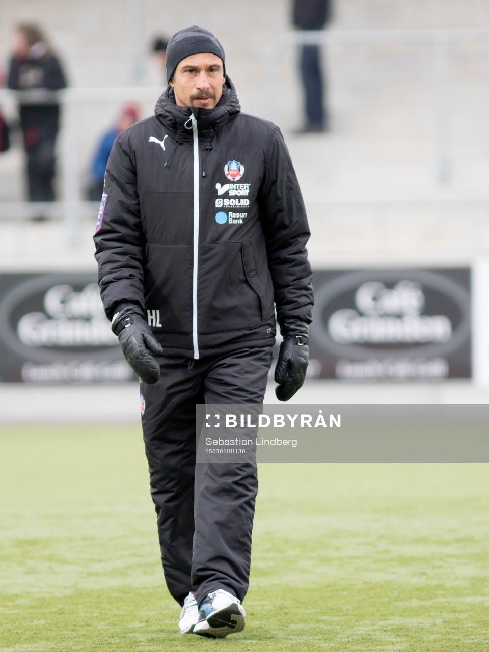 Helsingborg tränare Henrik Larsson
