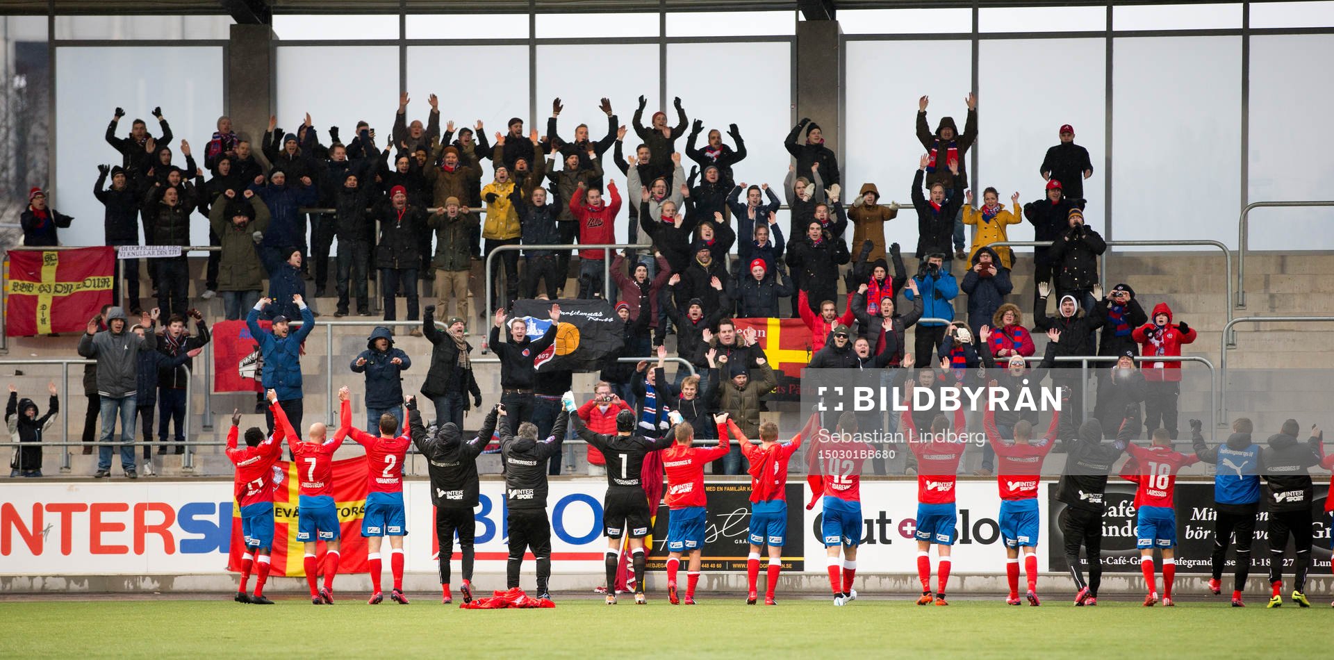 Helsingborg tackar supportrarna