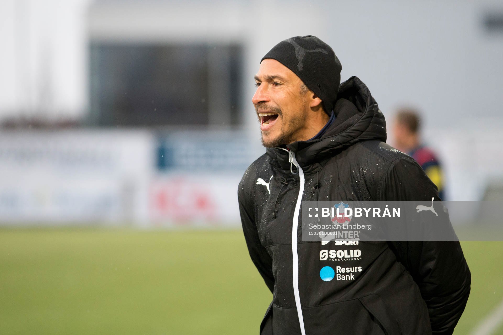 Helsingborg tränare Henrik Larsson