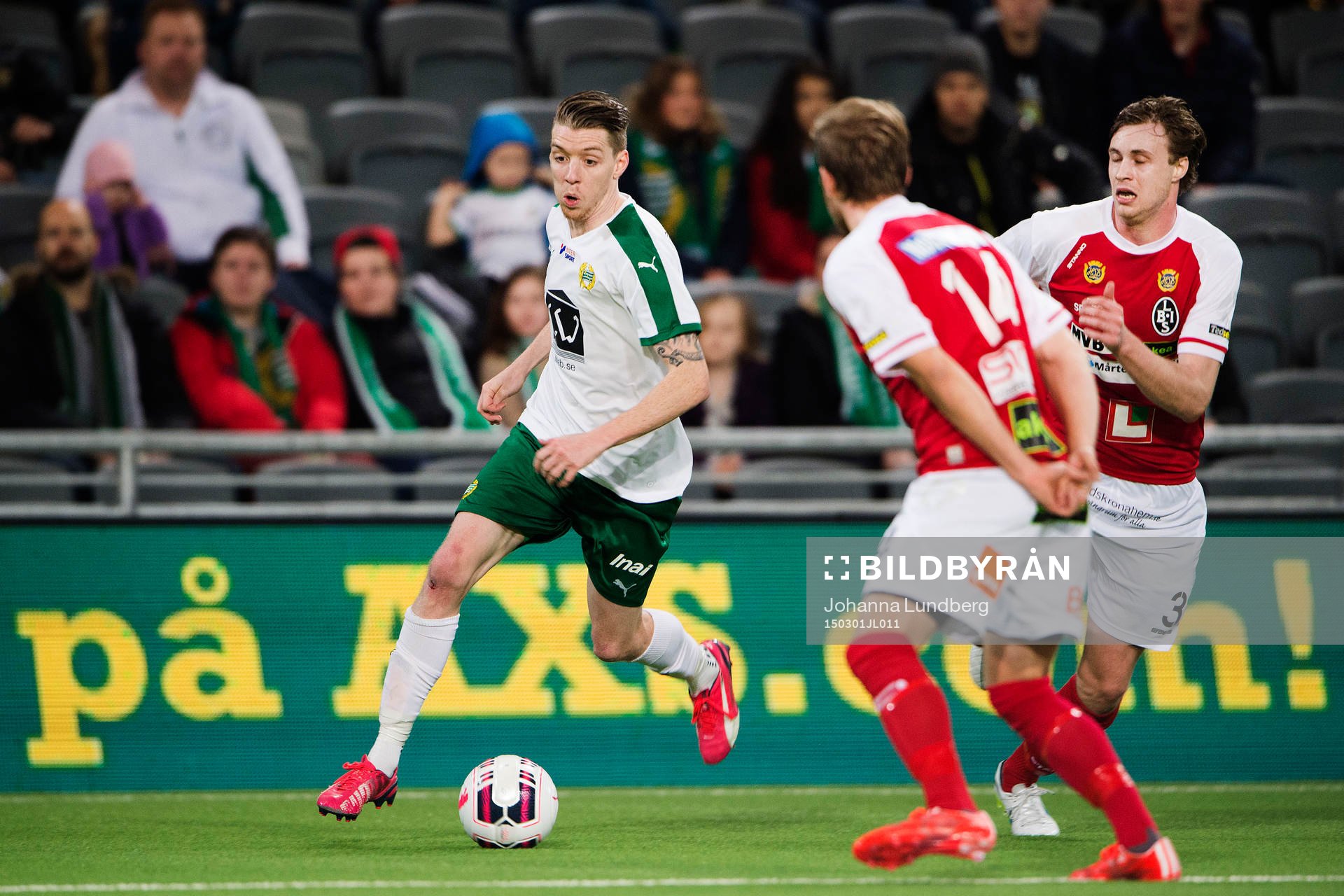 Hammarbys Birkir Már Saevarsson utmanar Landskronas