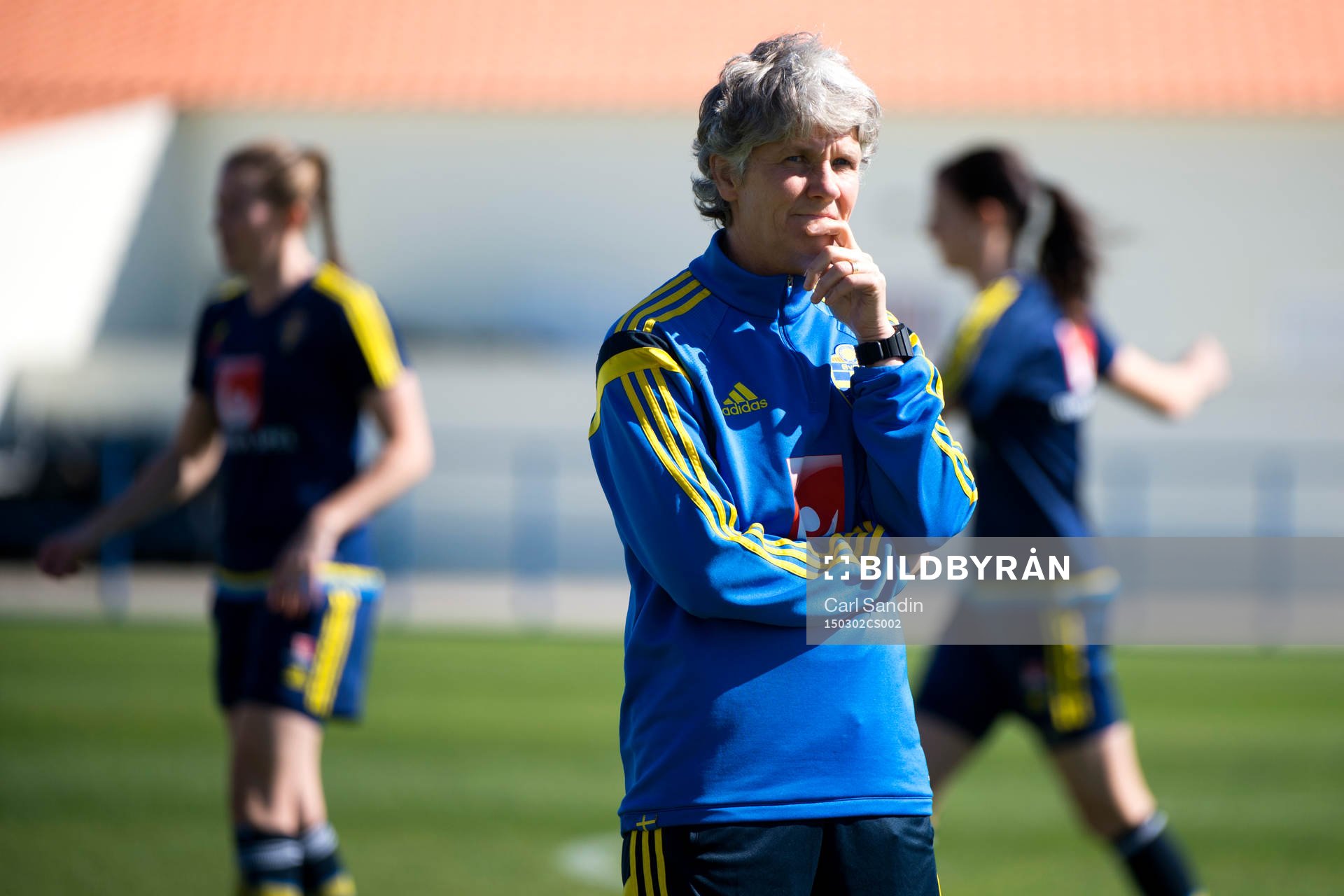 Sveriges förbundskapten Pia Sundhage