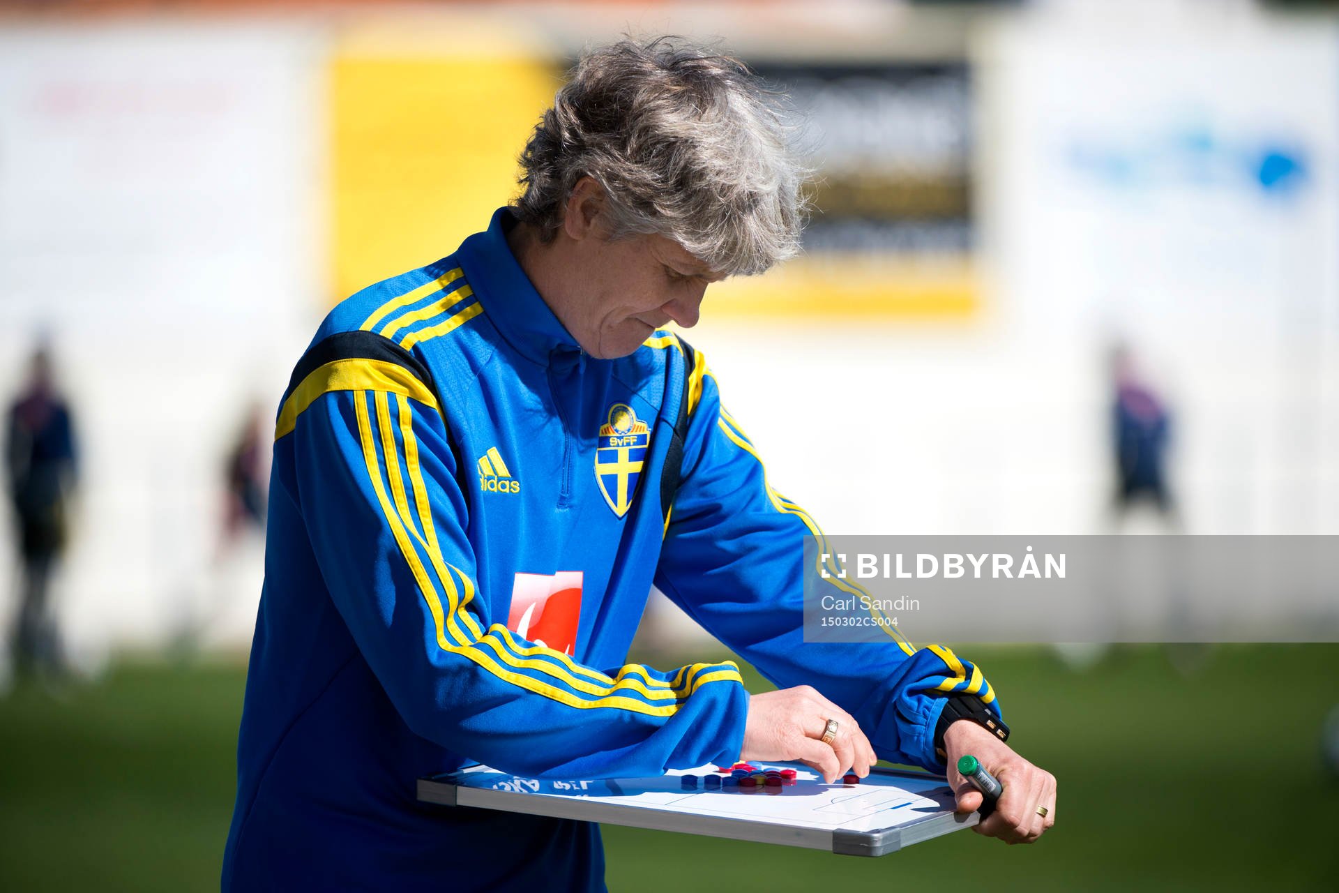 Sveriges förbundskapten Pia Sundhage