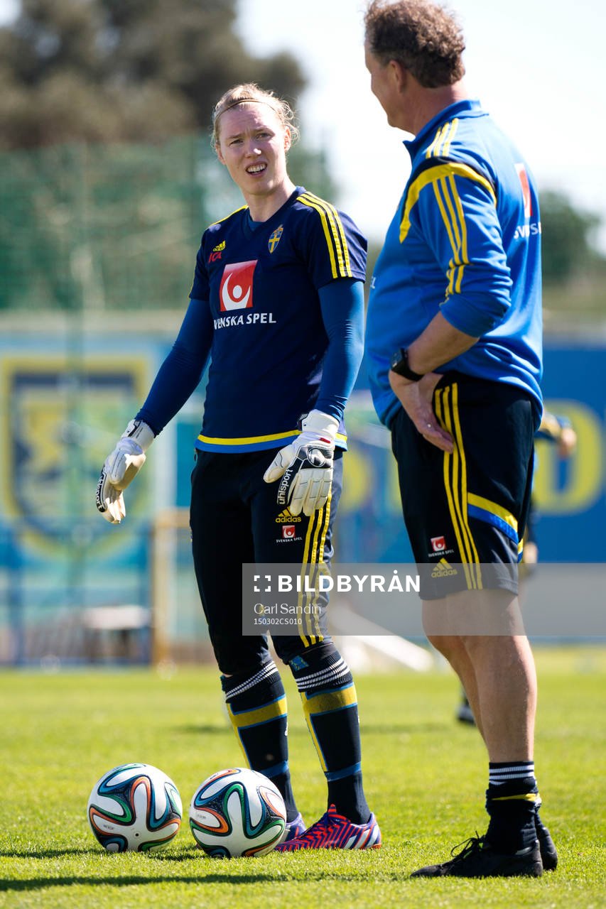 Sveriges målvakt Hedvig Lindahl