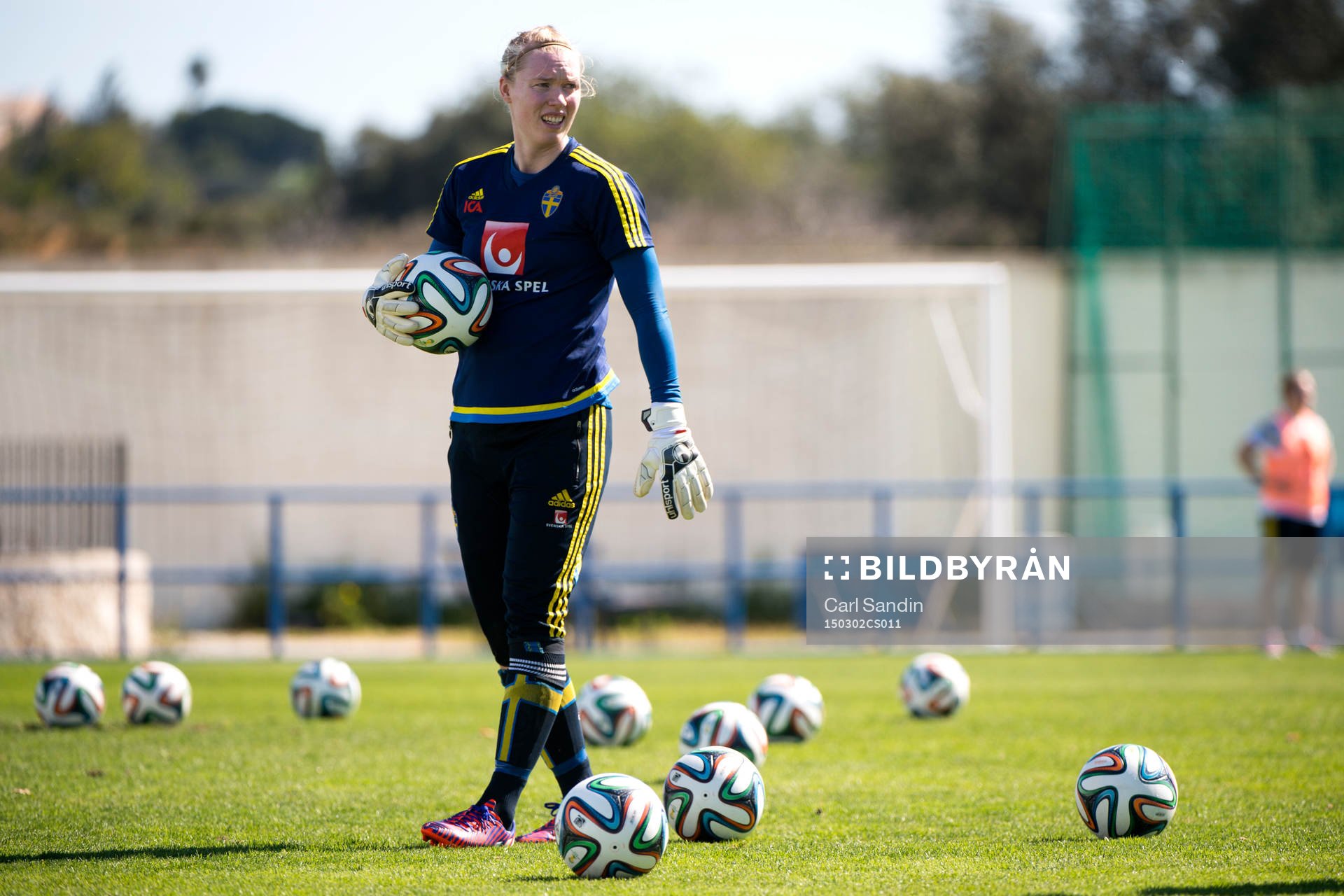 Sveriges målvakt Hedvig Lindahl