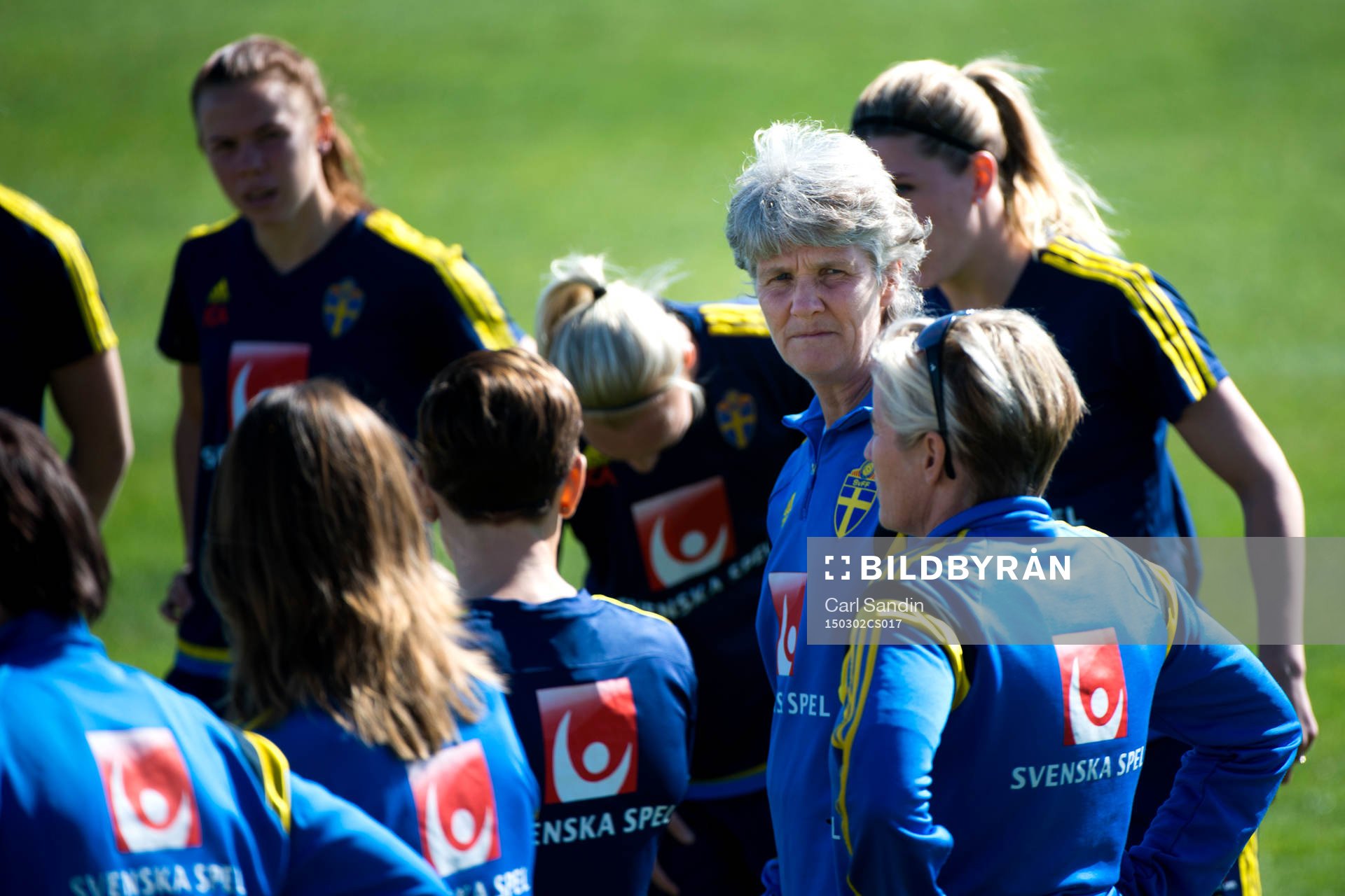 Sveriges förbundskapten Pia Sundhage