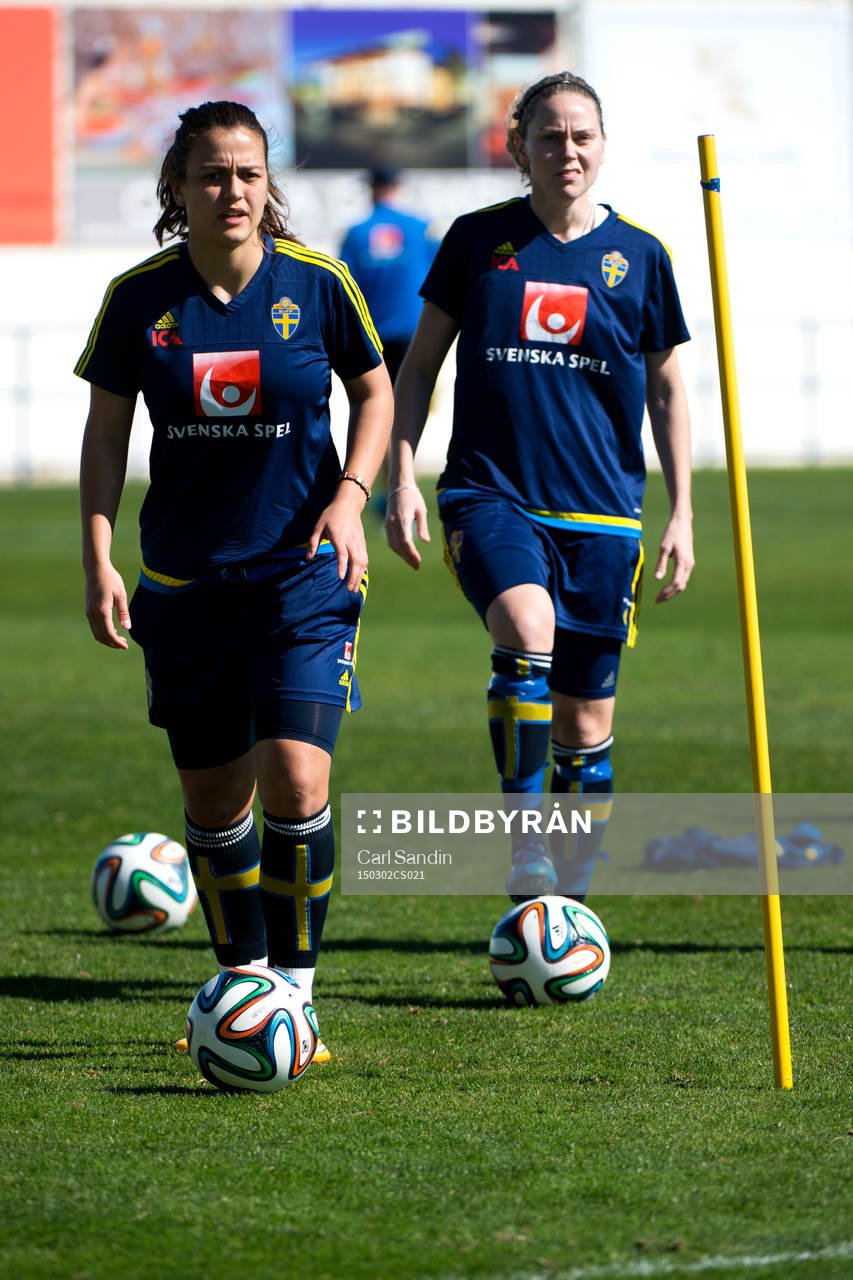 Marija Banusic och Lisa Dalkvist