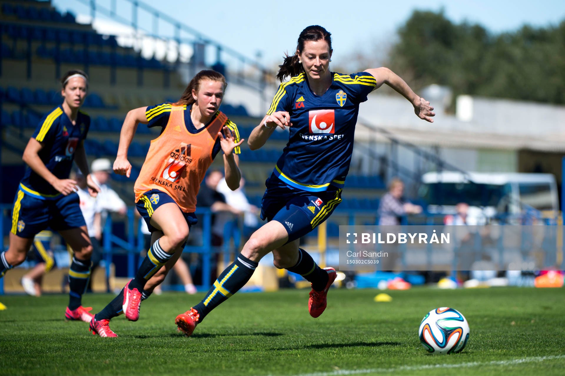 Jessica Samuelsson och Lotta Schelin