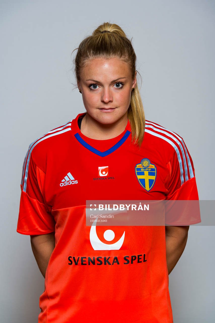 Sveriges målvakt Hilda Carlén