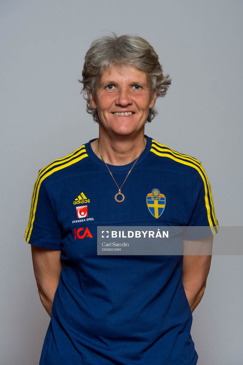 Sveriges förbundskapten Pia Sundhage