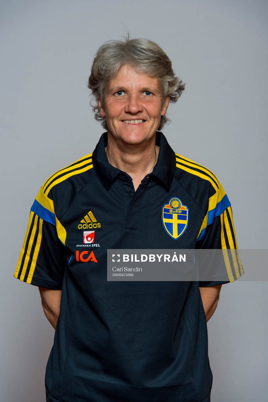 Sveriges förbundskapten Pia Sundhage