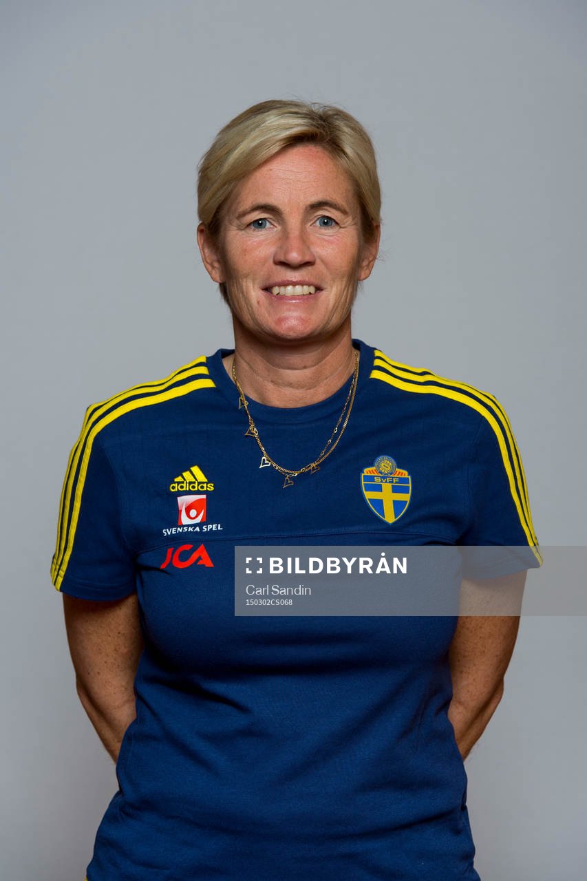 Sveriges assisterande förbundskapten Lilie Persson