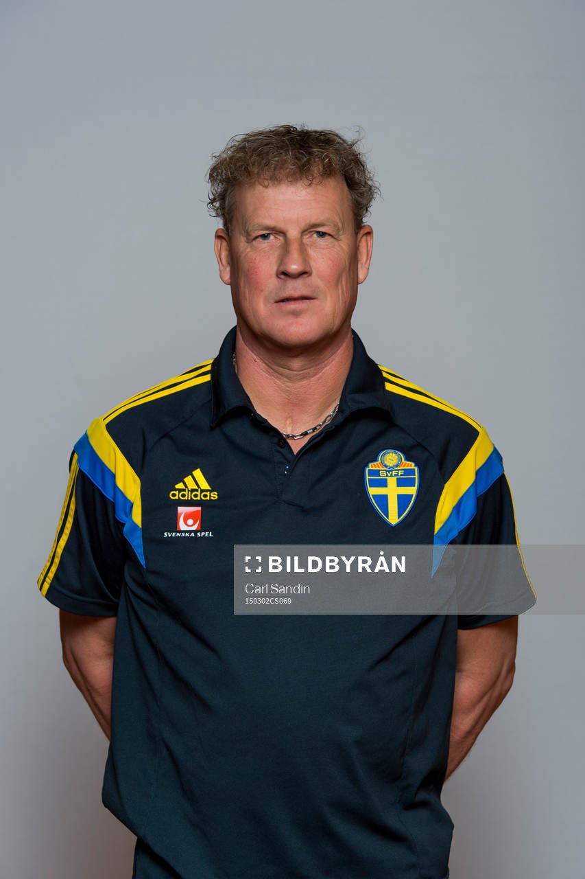 Sveriges målvaktstränare Mikael Olsson