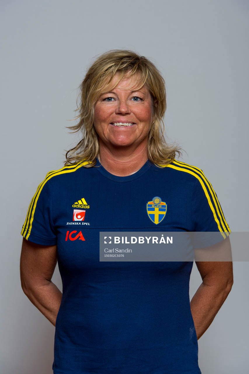 Sveriges landslagschef Marika Domanski Lyfors