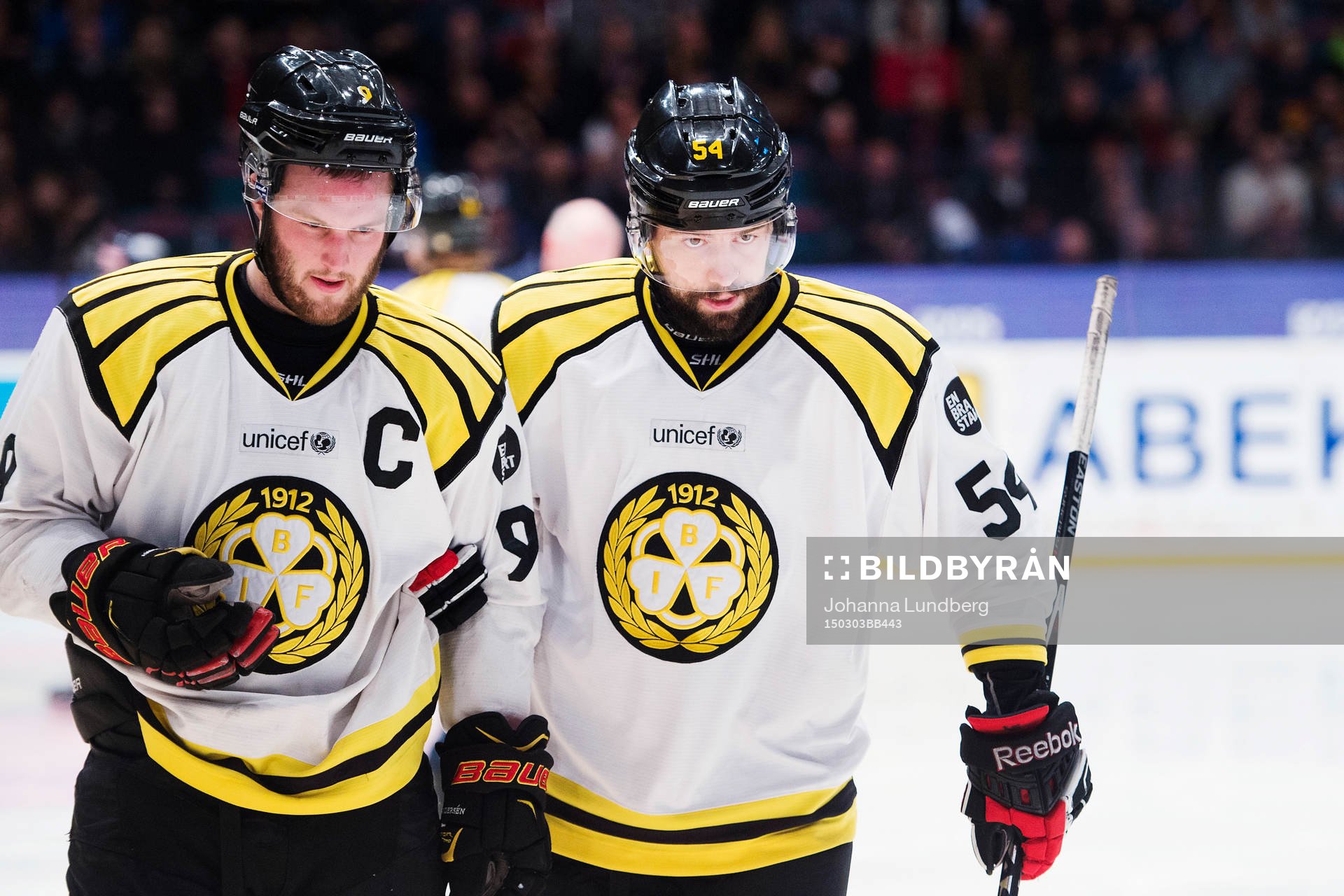 Brynäs Niclas Andersén har ont