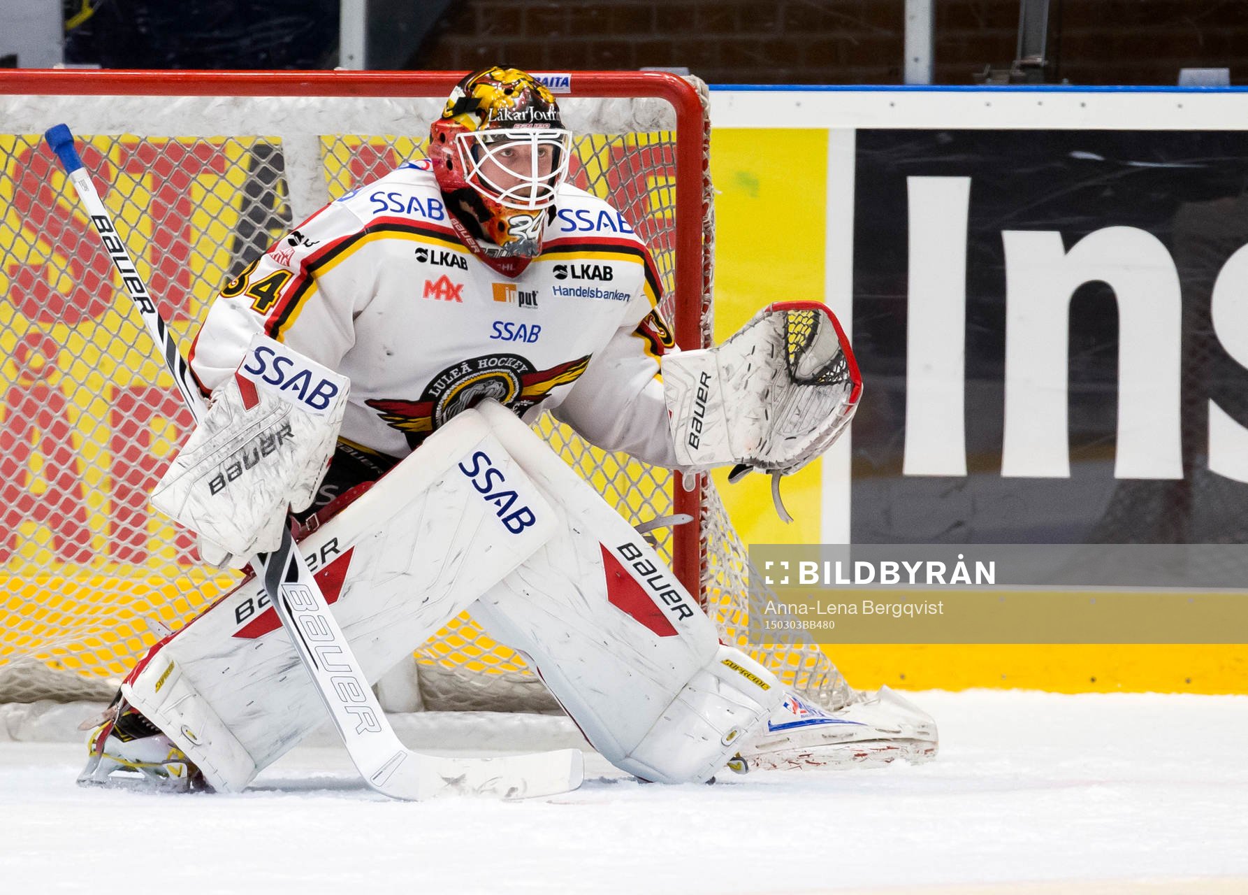 Luleås målvakt Joel Lassinantti