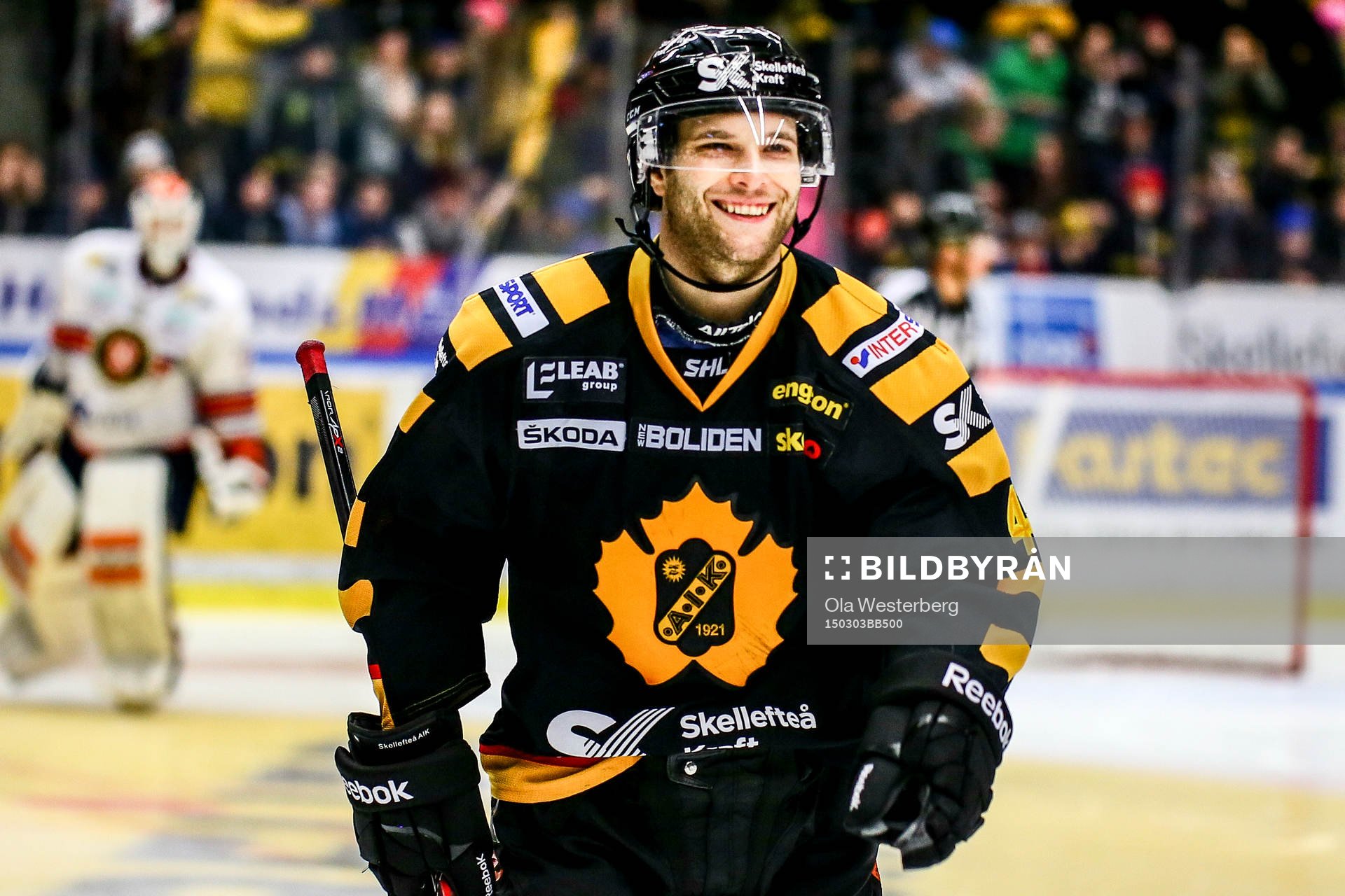Skellefteås Rob Schremp jublar