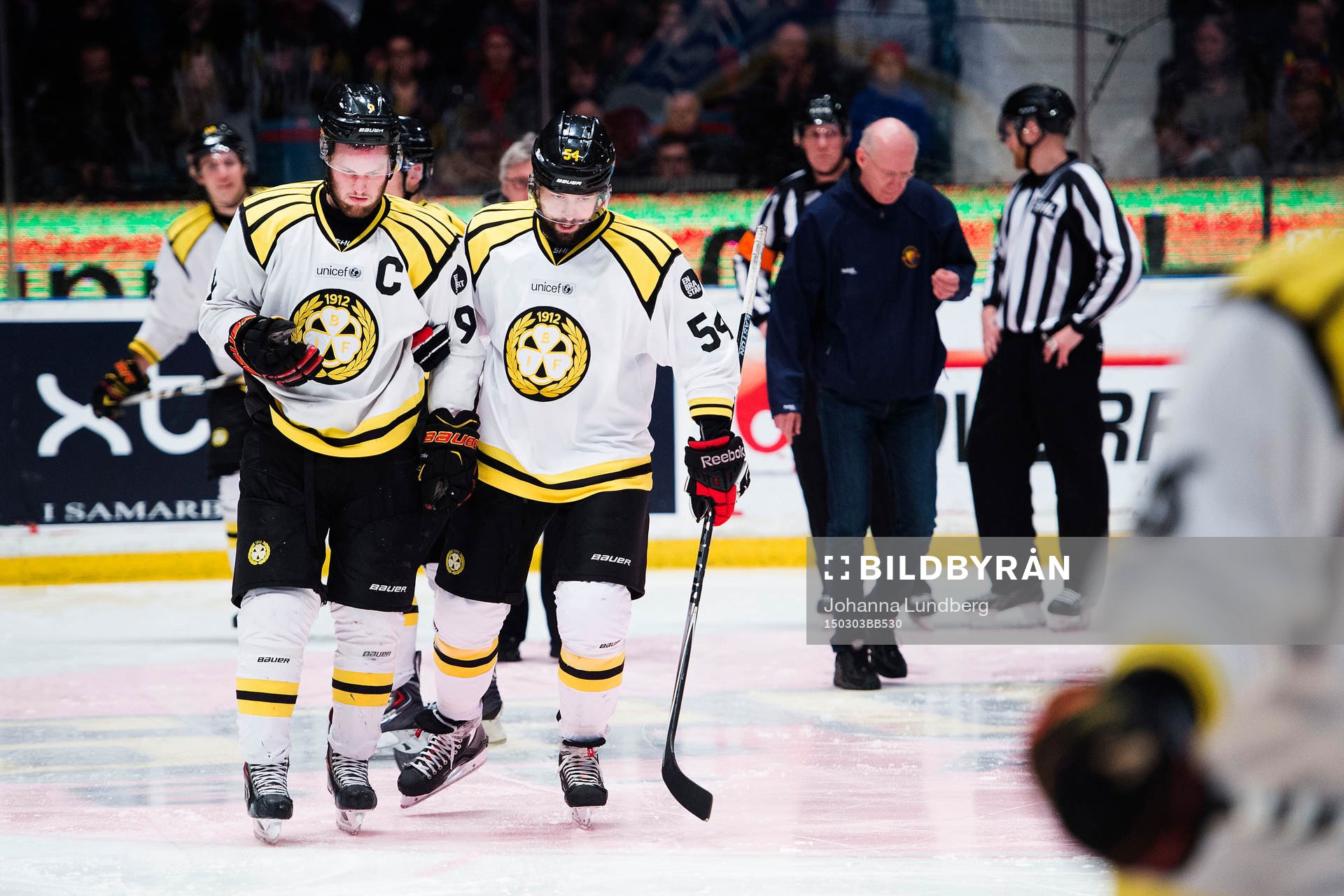 Brynäs Niclas Andersén har ont