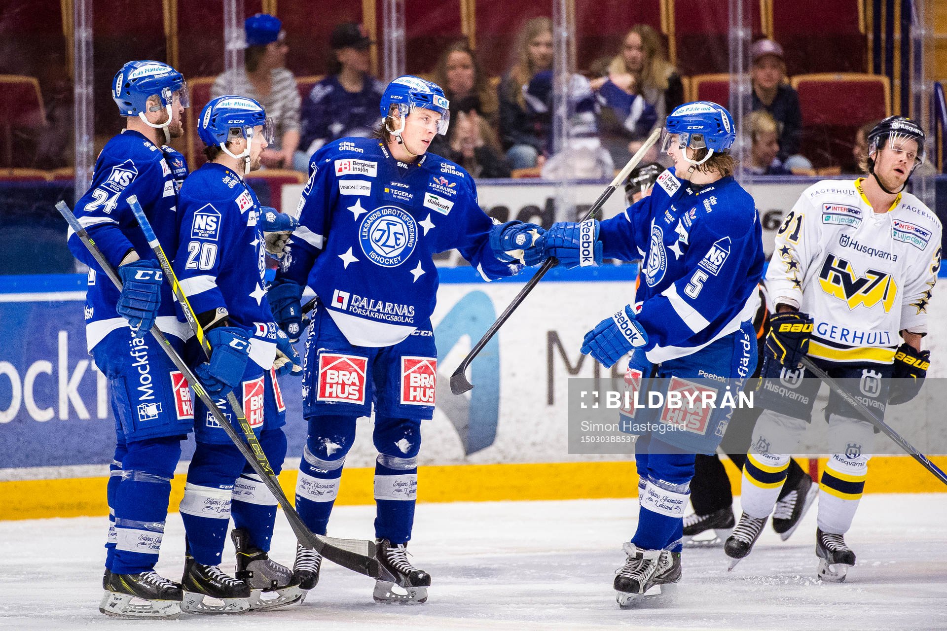 Leksands David Åslin, m, jublar