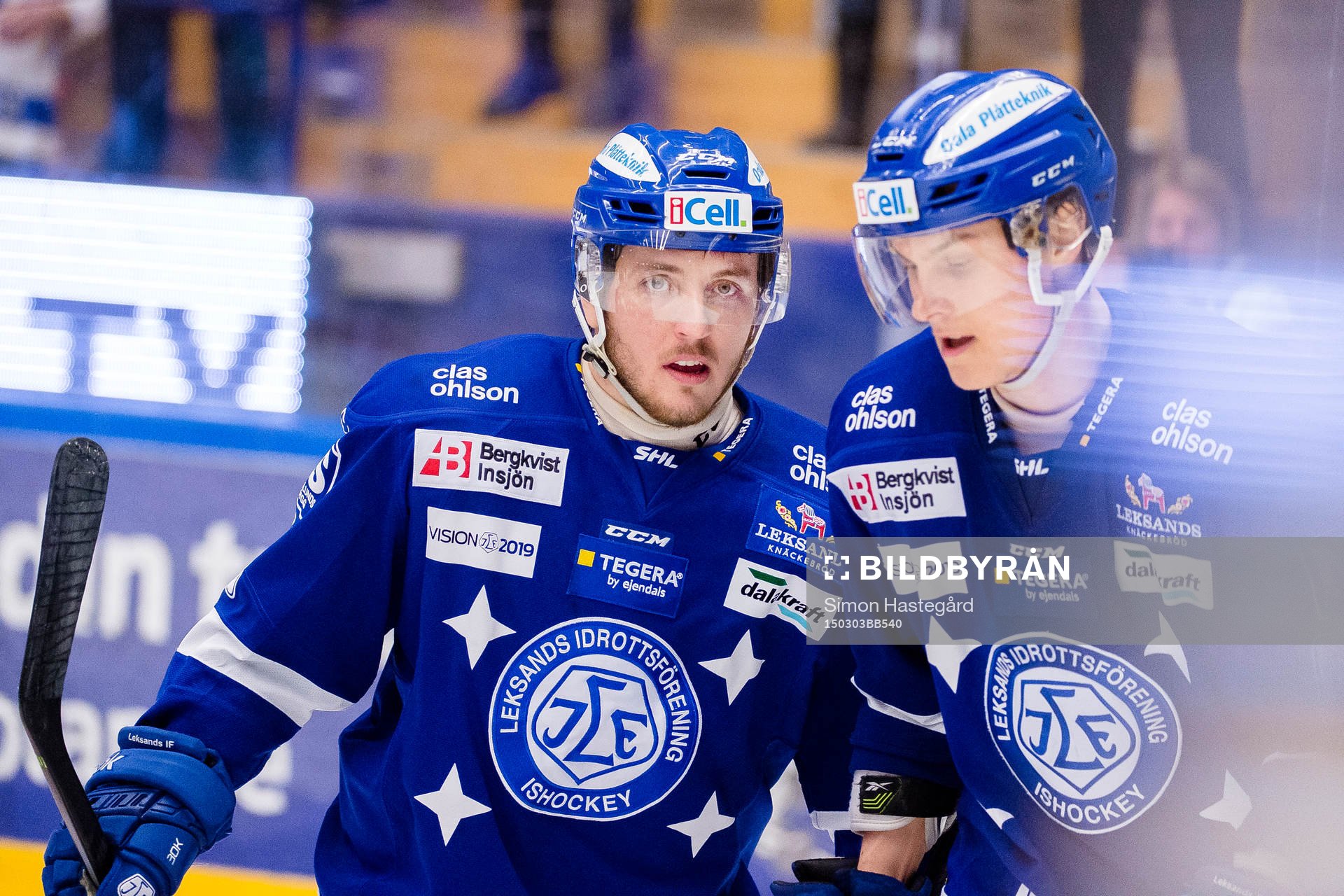 Leksands Brian Connelly och Fredrik Händemark