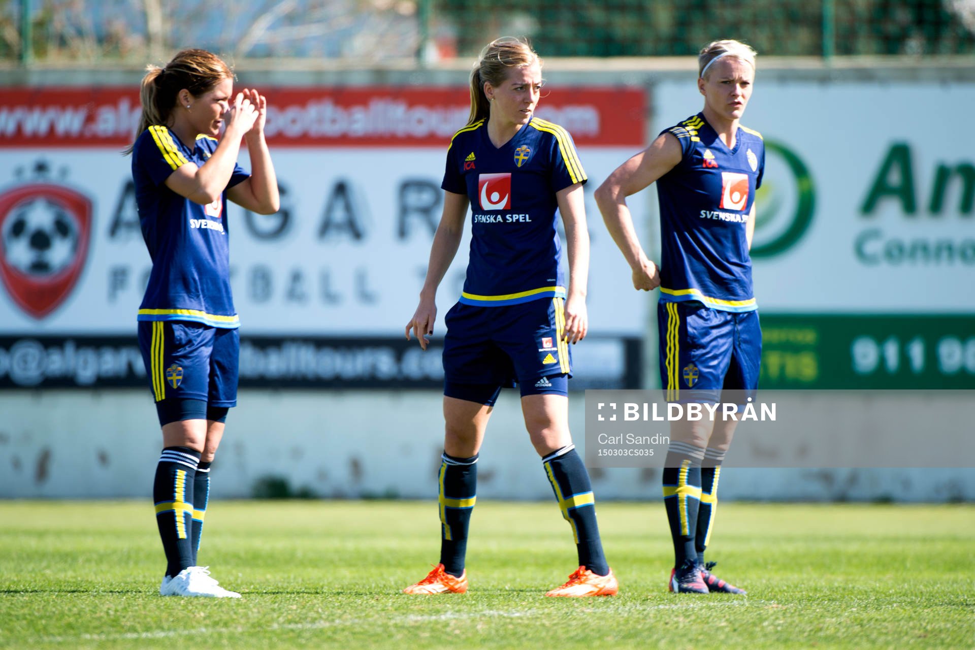 Hanna Folkesson, Linda Sembrant och Nilla Fischer