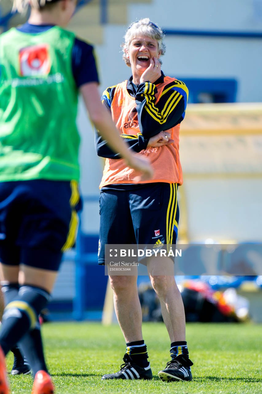 Förbundskapten Pia Sundhage