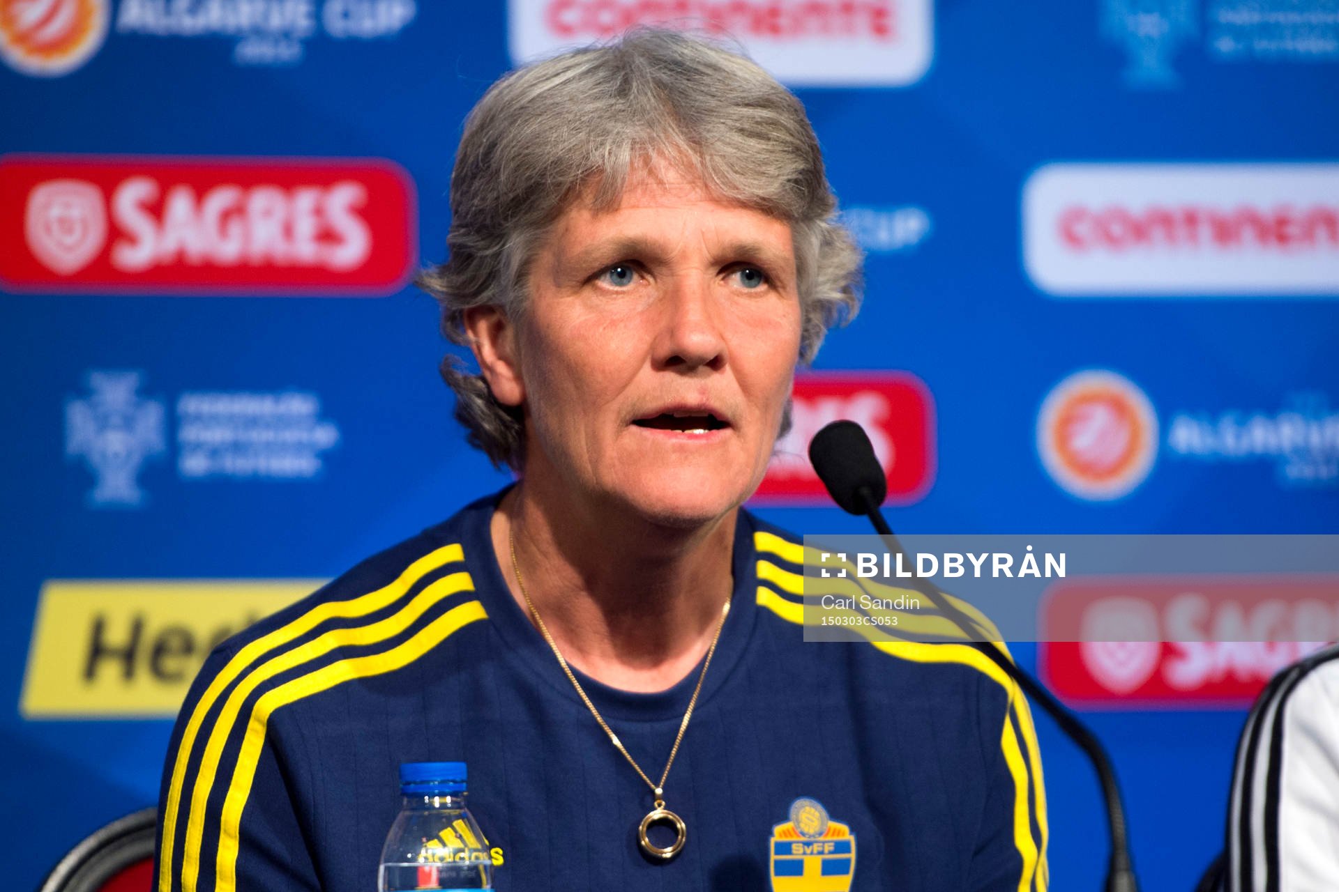 Sveriges förbundskapten Pia Sundhage
