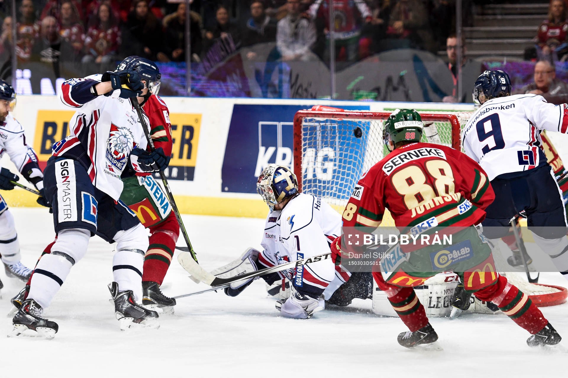 Frölundas Christoffer Persson gör 2-0 bakom Linköpings