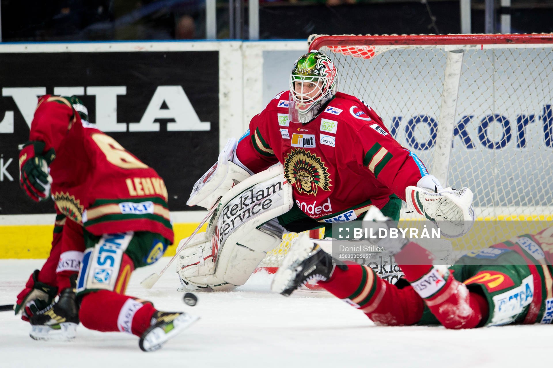 Frölundas målvakt Lars Johansson