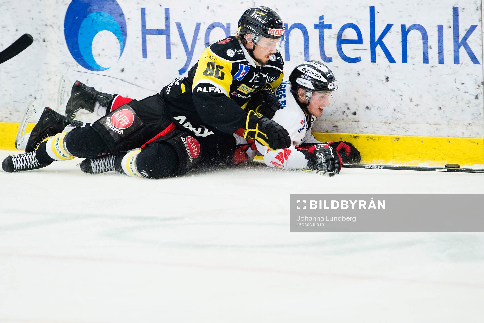 Västerås Mathias Bromé och Karlskronas Erik Thorell i