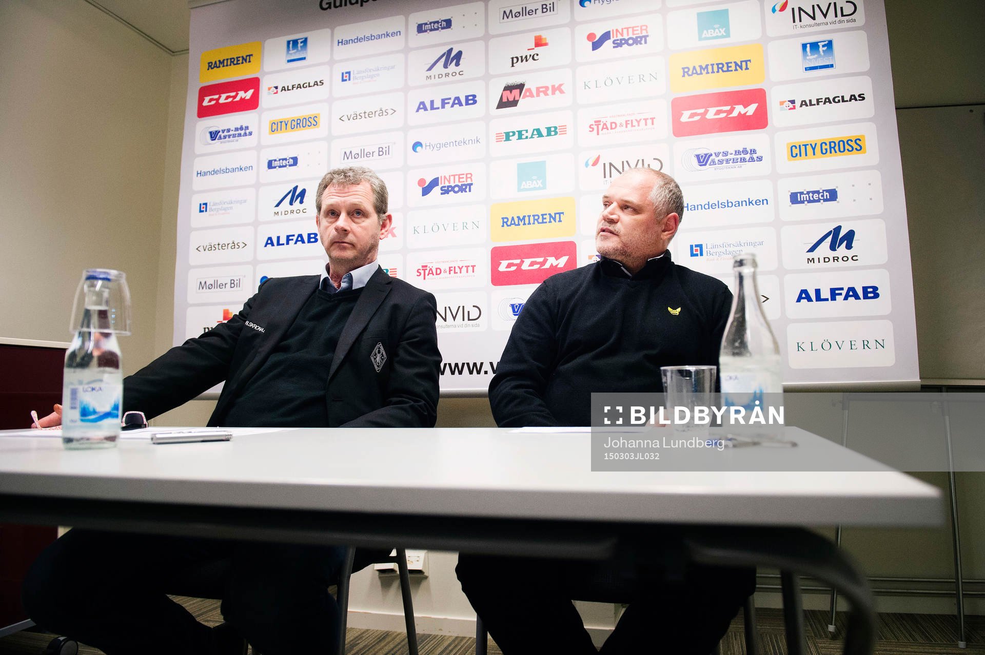 Karlskronas assisterande tränare Torbjörn Karlsson och