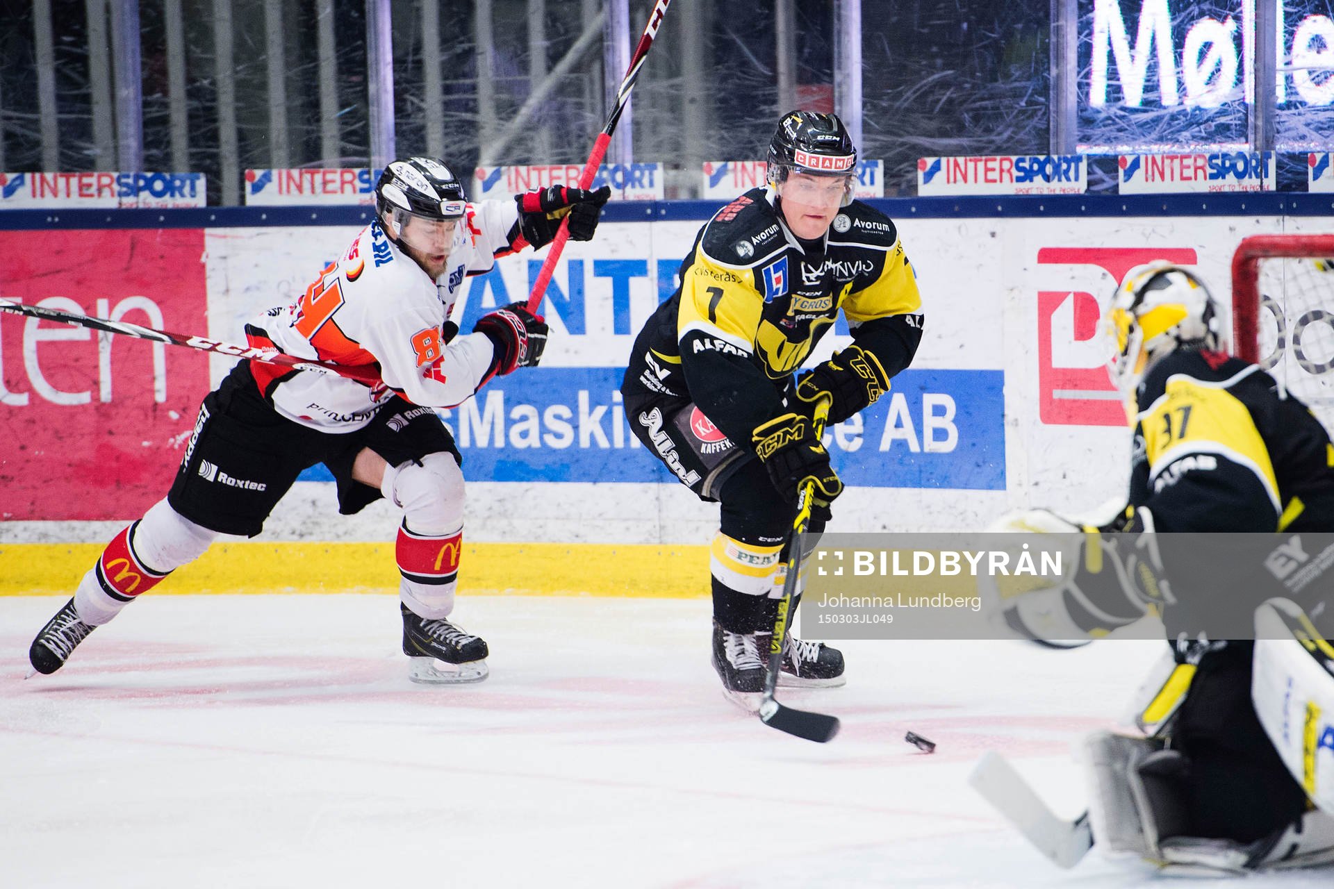 Karlskronas Jimmy Andersson och Västerås Nicholas Angell