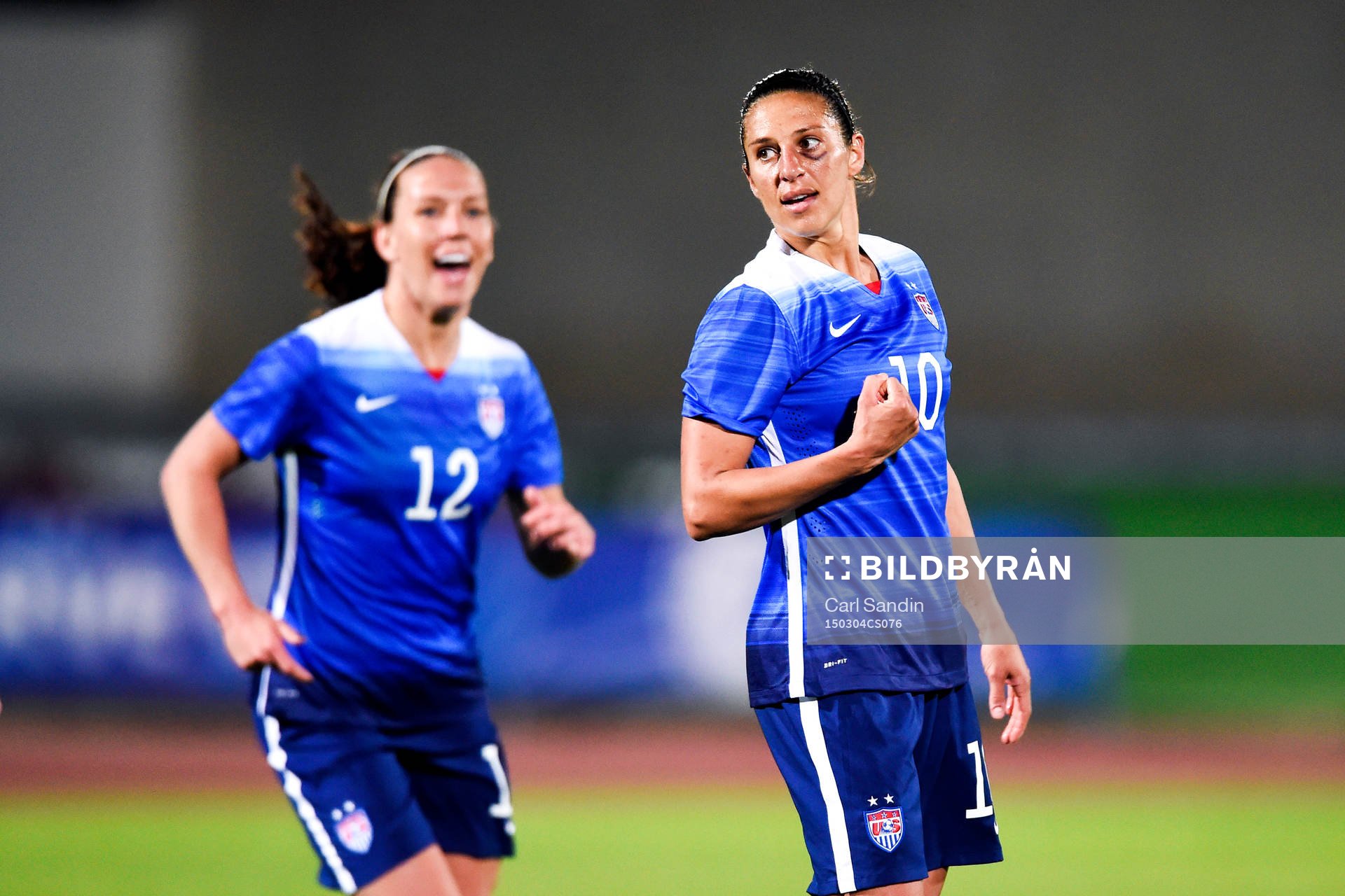 s Carli Lloyd jublar