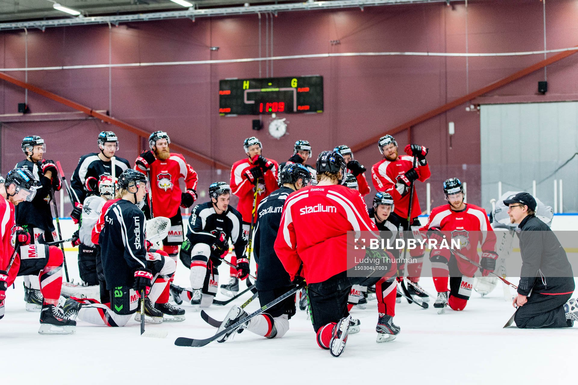 Malmö Redhawks assisterande tränare Björn Hellkvist