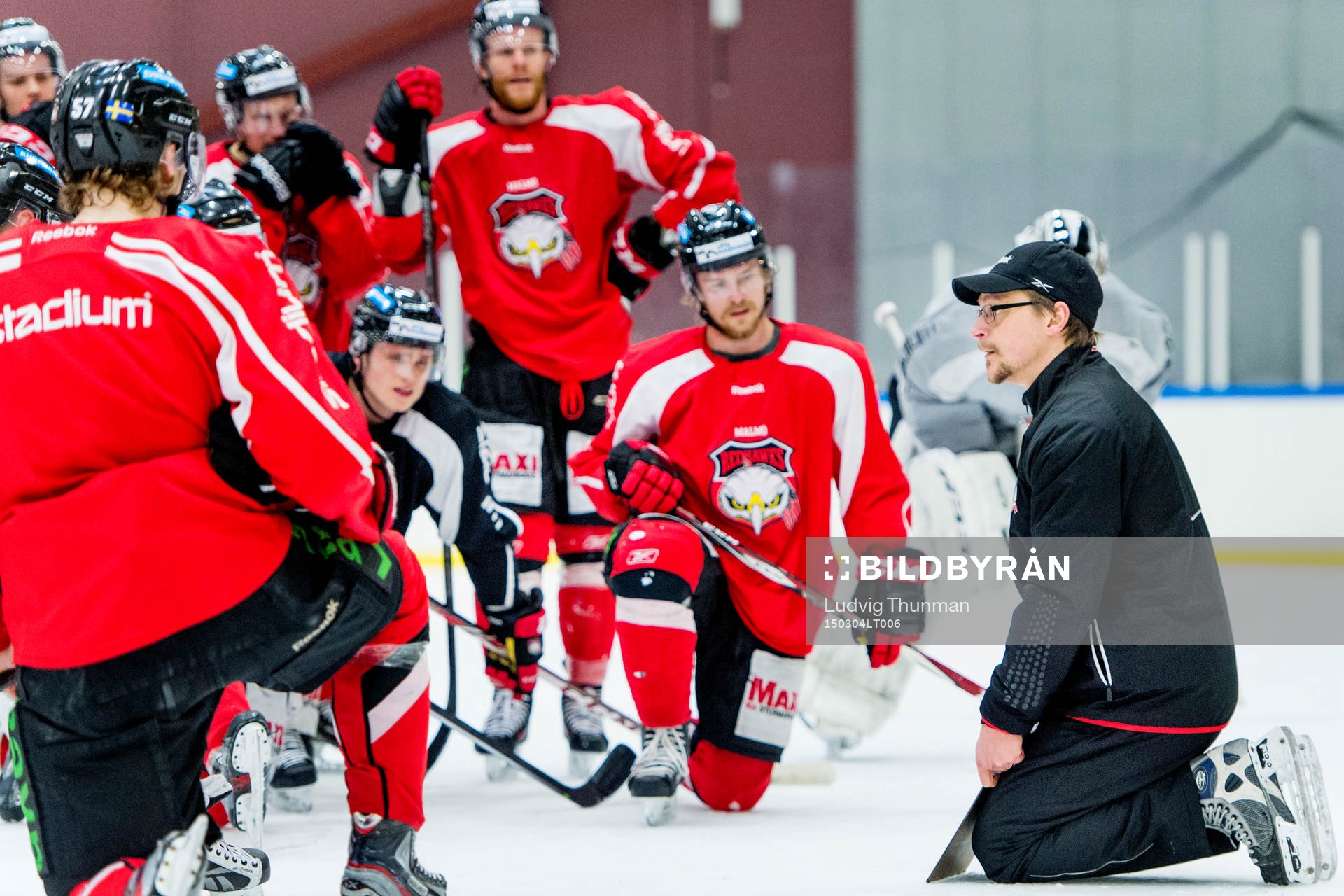 Malmö Redhawks assisterande tränare Björn Hellkvist