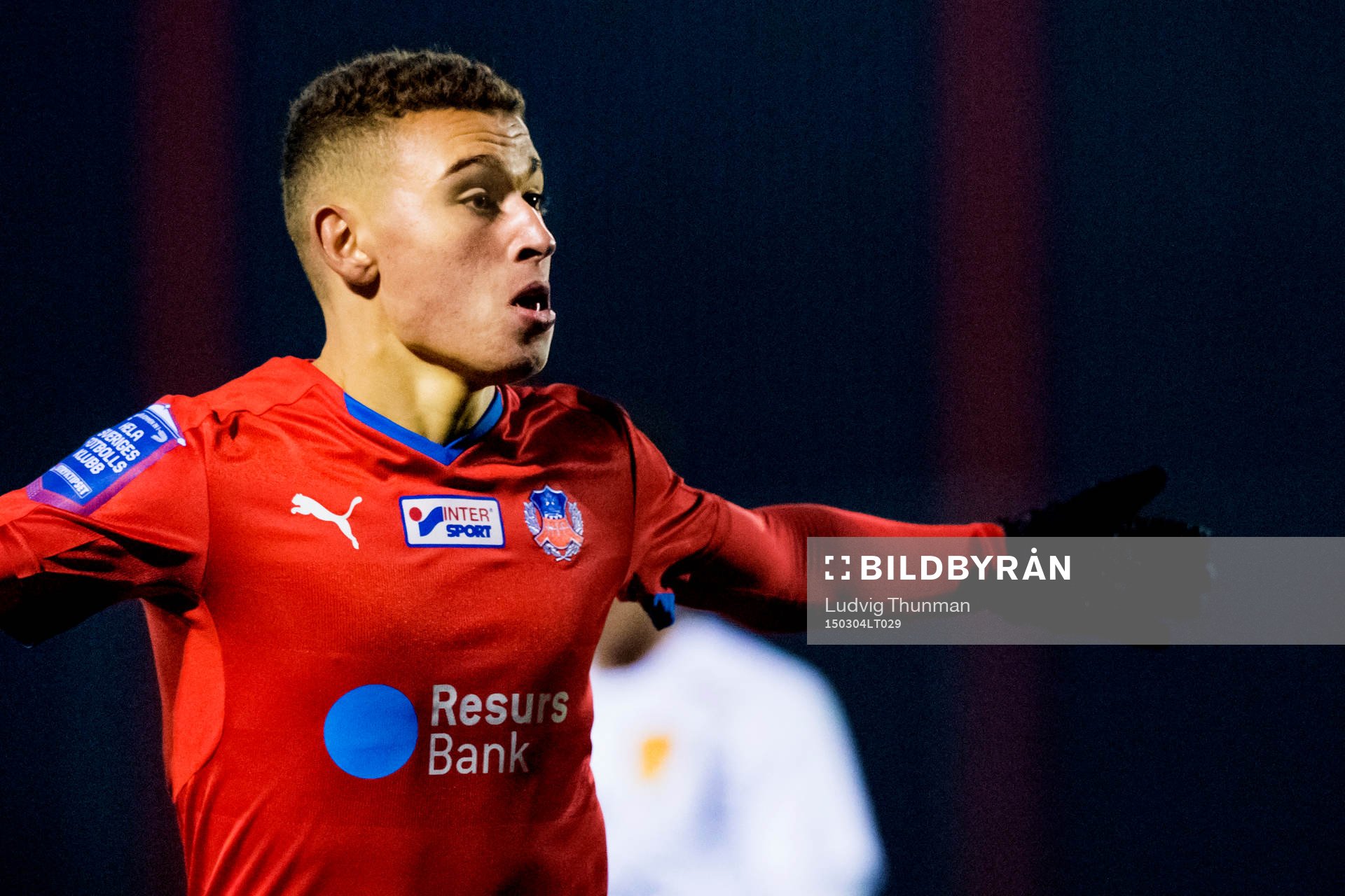 Helsingborgs Jordan Larsson jublar