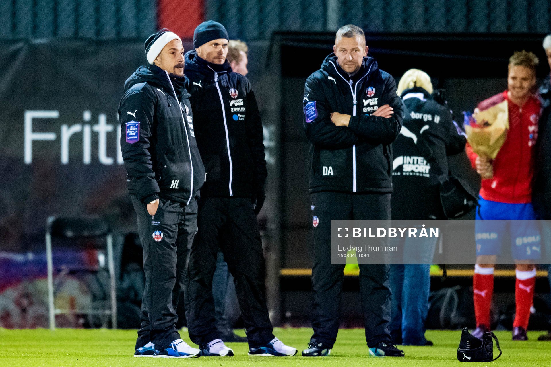 Helsingborgs manager Henrik Larsson, assisterande tränare