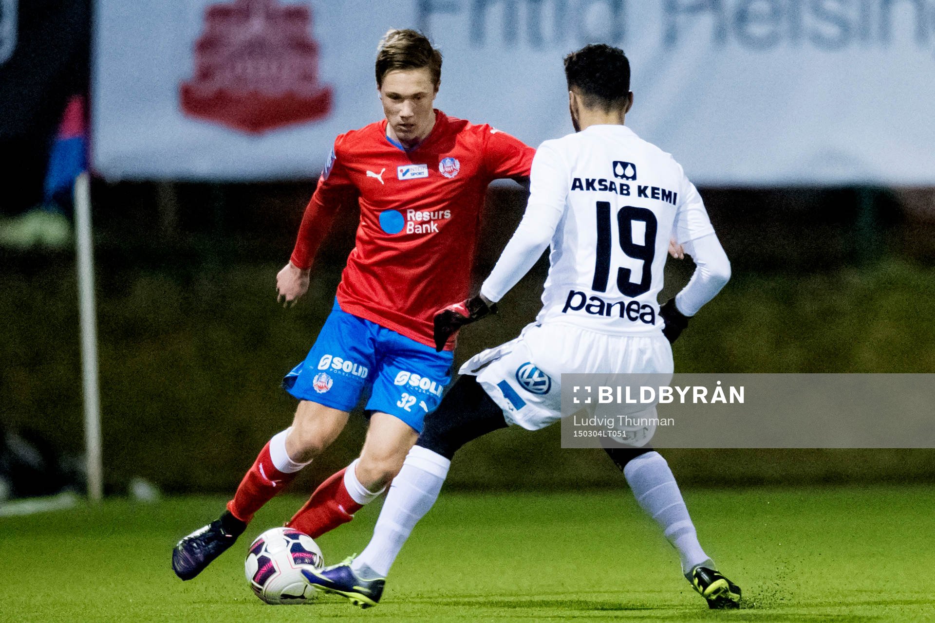 Helsingborgs Gustav Jarl utmanar Syrianskas Charbel Georges