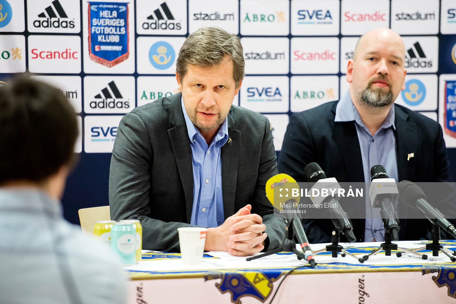 AIK Fotboll VD Thomas Edselius och Hammarby Fotboll VD