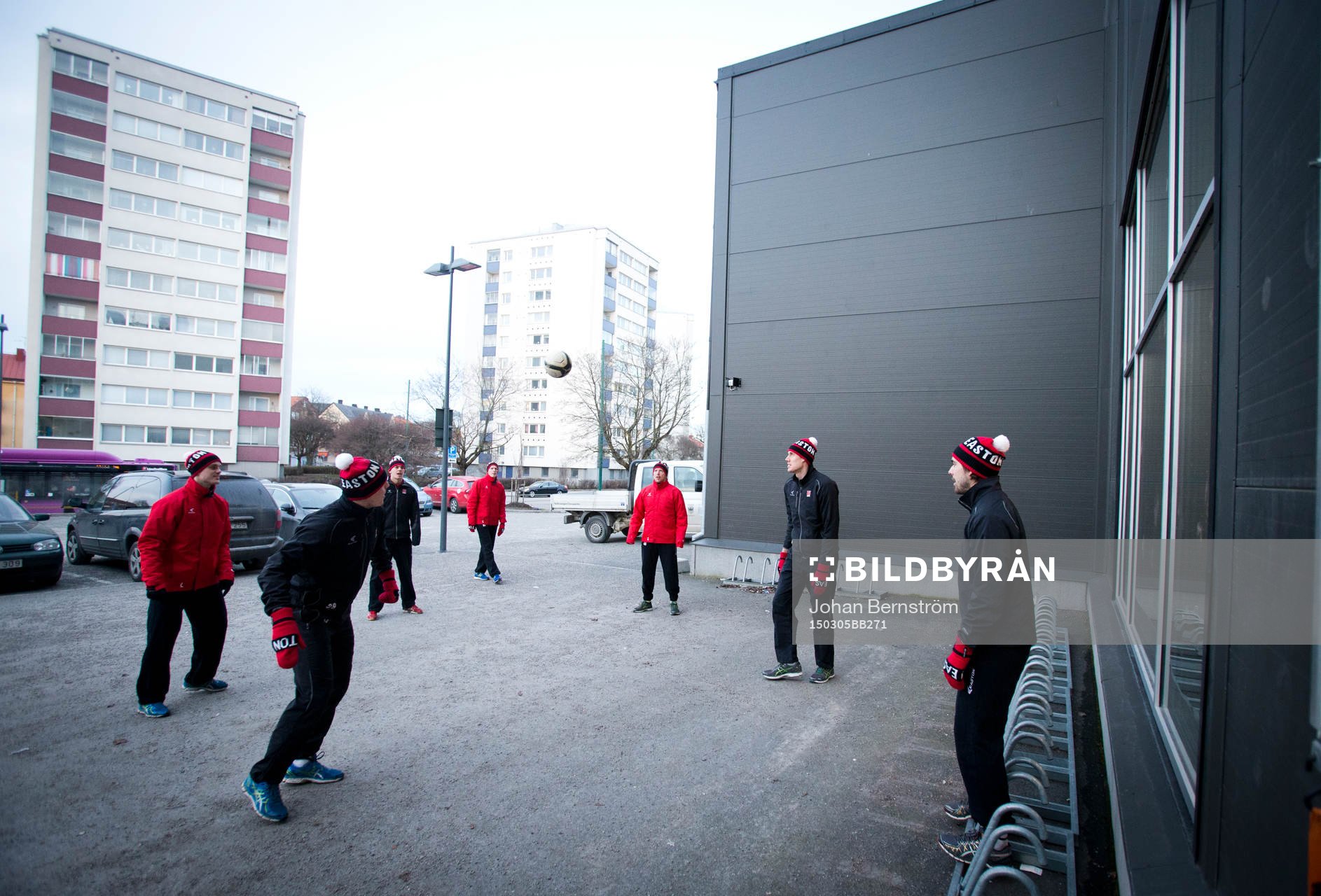 Örebros Ville Viitaluoma, Marko Anttila, målvakt Johannes