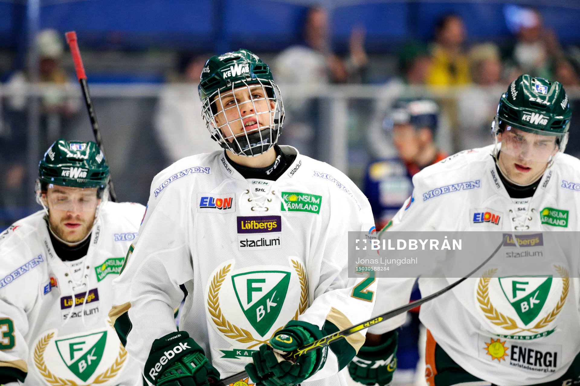 Färjestads Jakub Klepis jublar