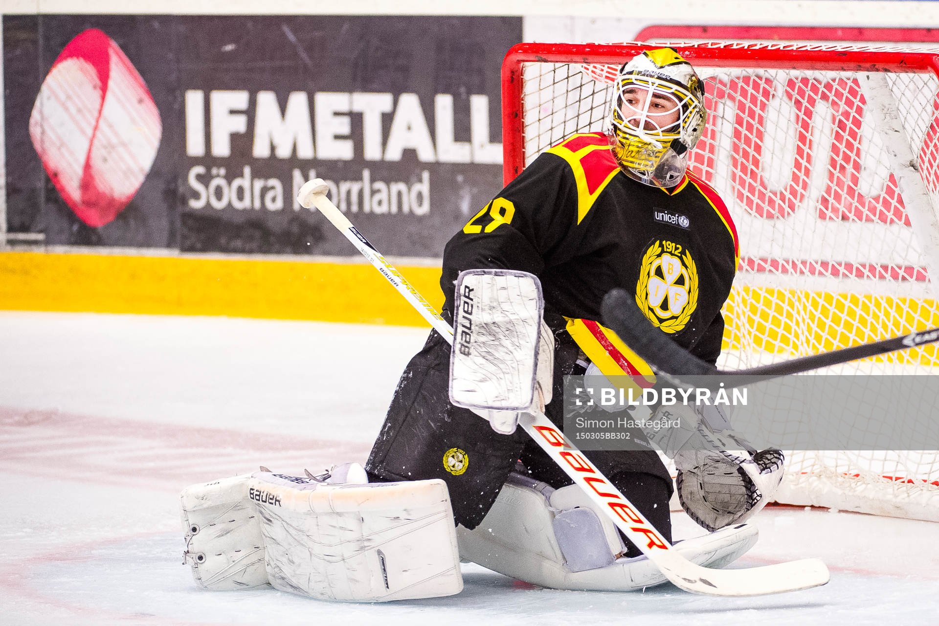 Brynäs målvakt Bernhard Starkbaum