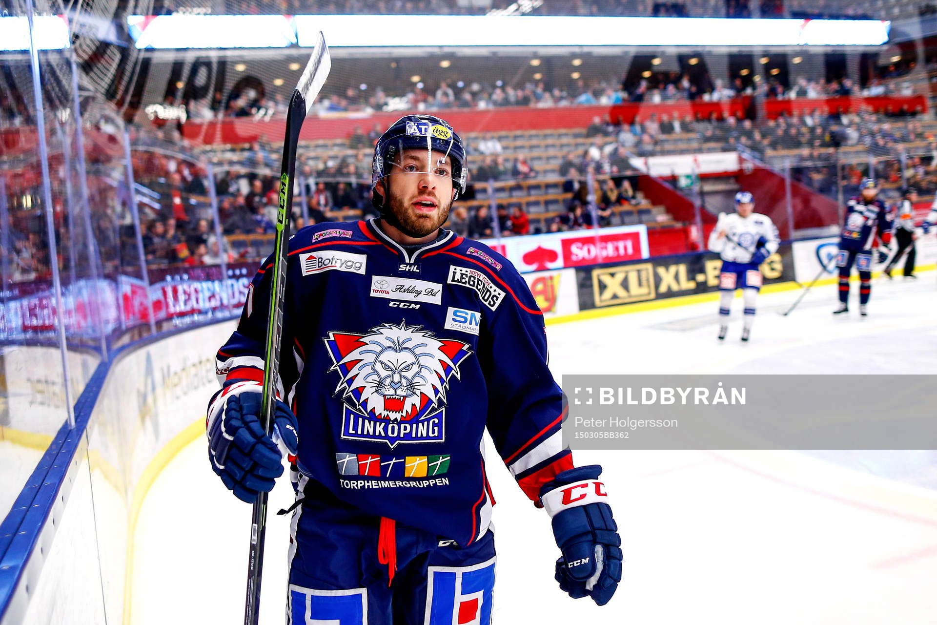 Linköpings Jacob Micflikier jublar