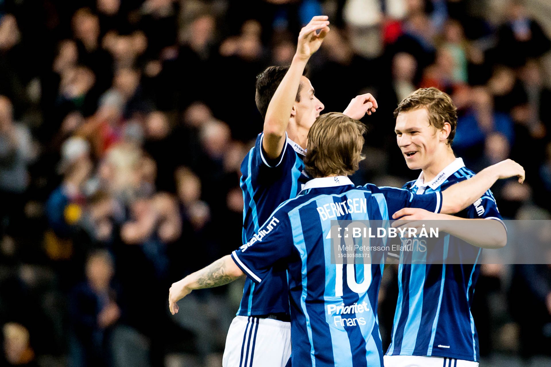 Djurgårdens Haris Radetinac, Daniel Berntsen, Jesper