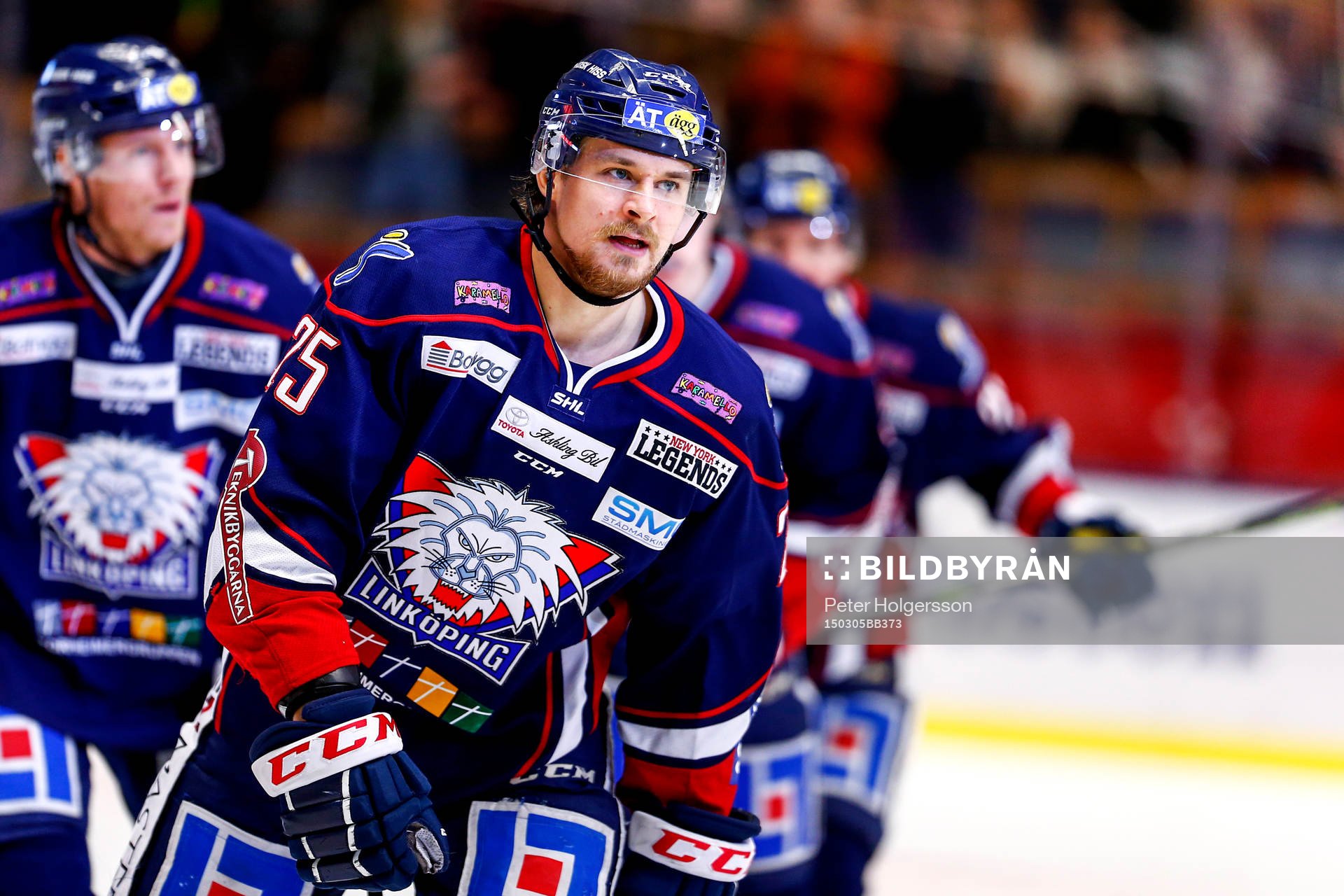 Linköpings Johannes Salmonsson jublar
