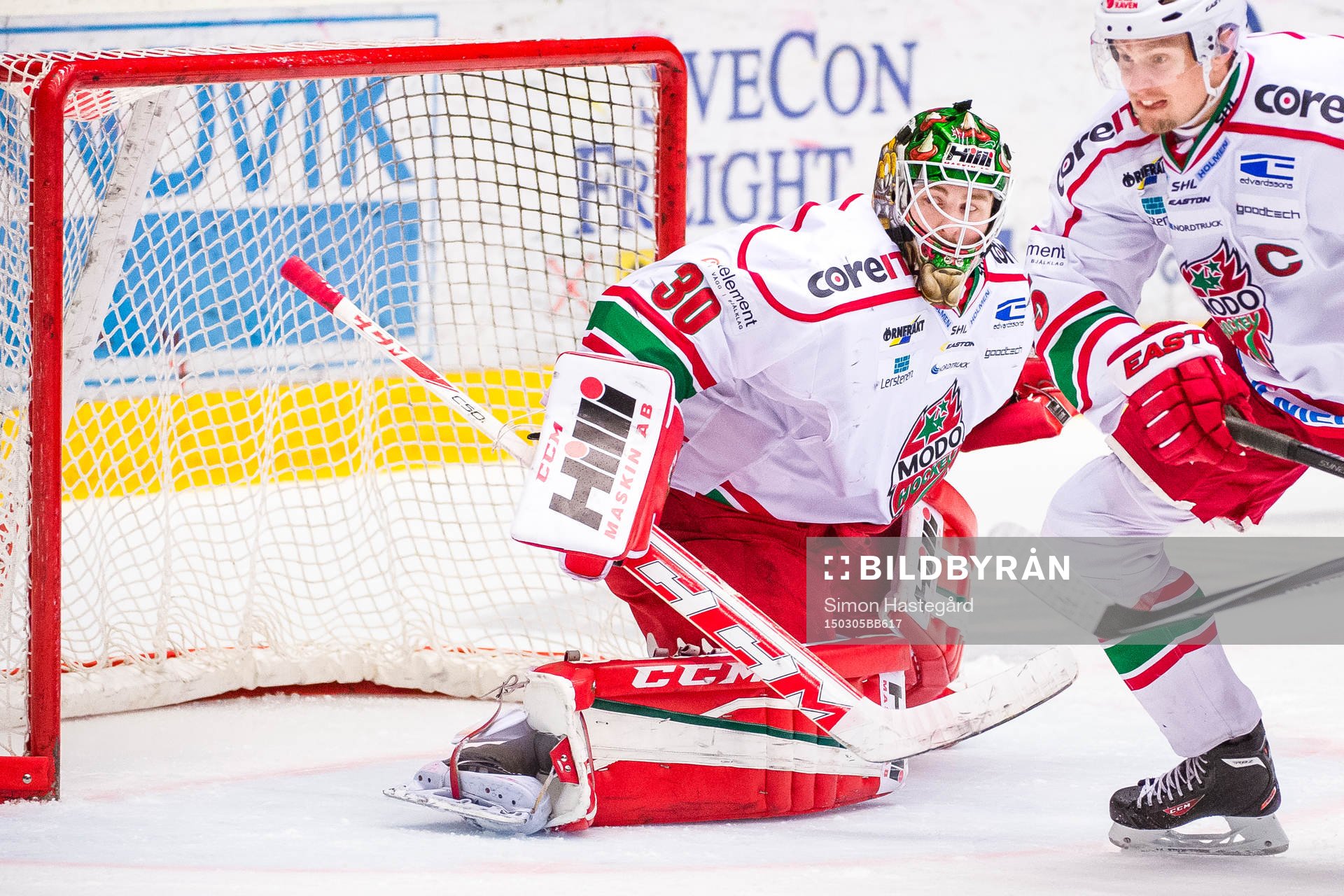 Linus Ullmark, målvakt i Modo
