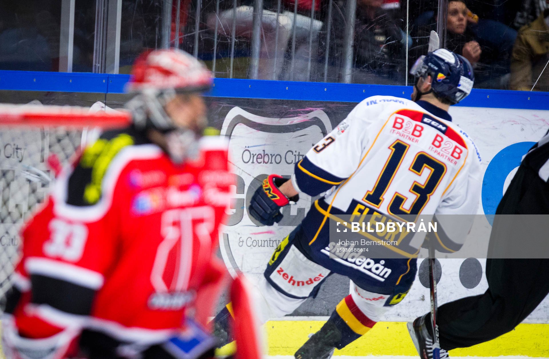Djurgårdens Damien Fleury sätter