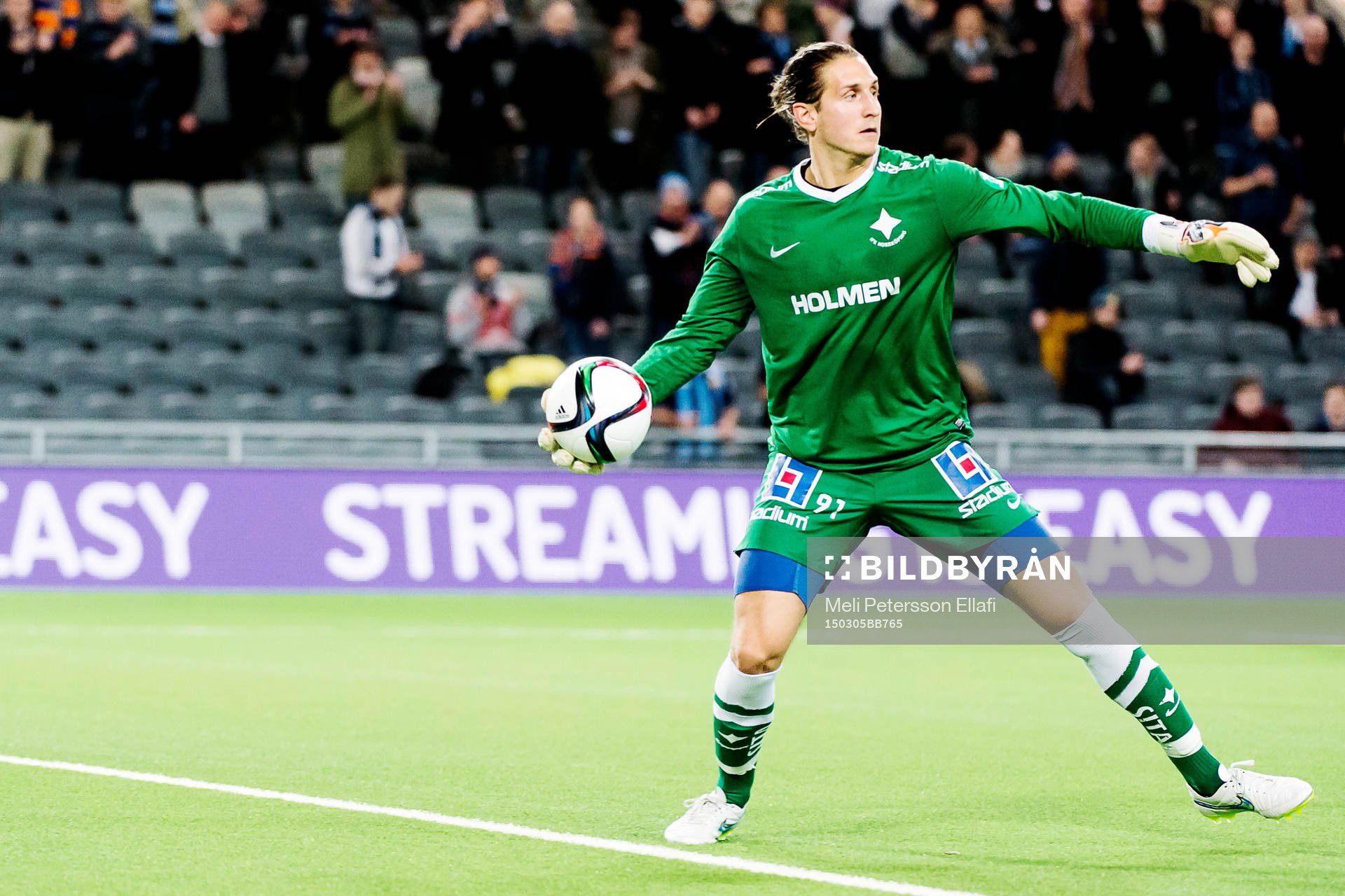 Norrköpings målvakt David Mitov Nilsson